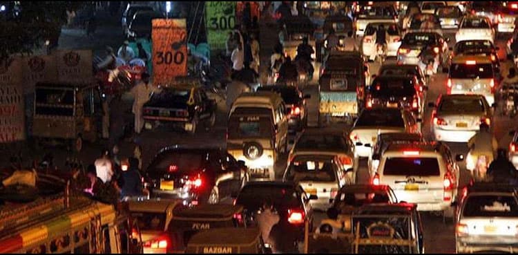 THIS Karachi road is temporarily closed for traffic
