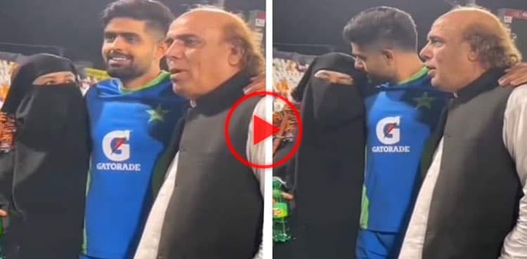 Babar Azam meets Shadab Khan's parents, heartwarming video goes viral