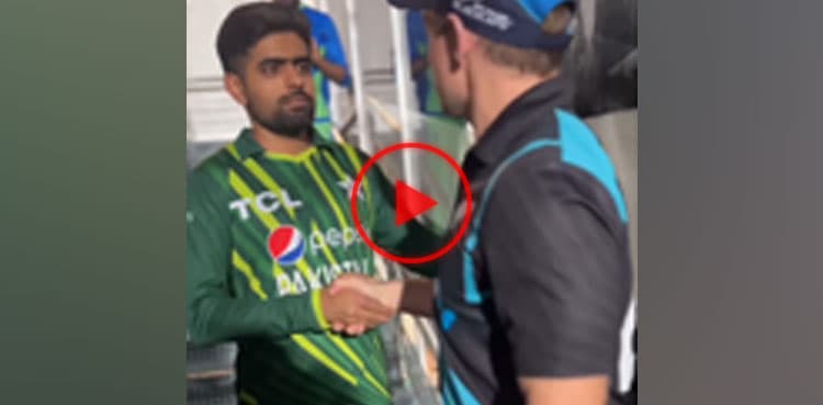 Tom Latham wishes Eid to Babar Azam, video goes viral
