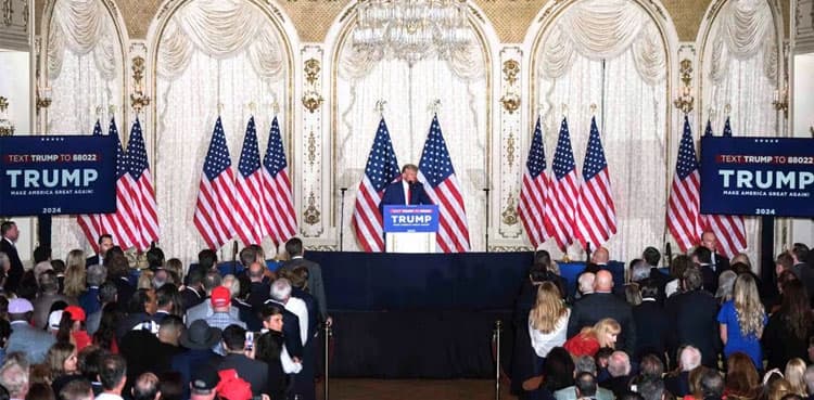 Donald Trump claims election interference is behind criminal charges