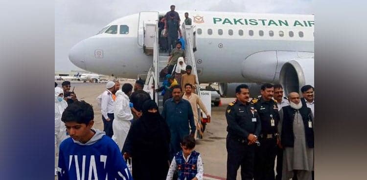 149 Pakistanis evacuated from Sudan arrive in Karachi