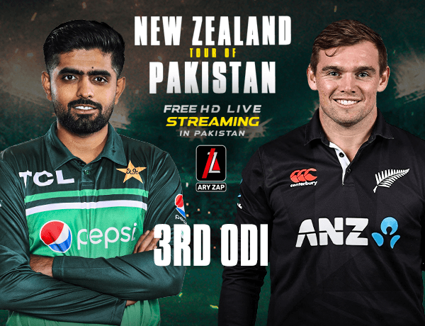 PAK vs NZ Live Match: Pakistan vs New Zealand Third ODI clash