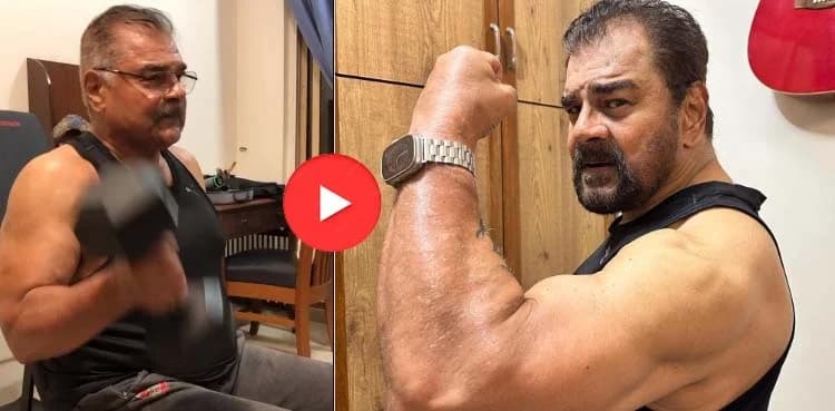 Sharat Saxena aka Totla Seth is setting new fitness goals at 72!