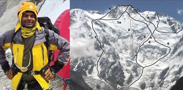 Climber Asif Bhatti stranded at Nanga Parbat due to snow blindness