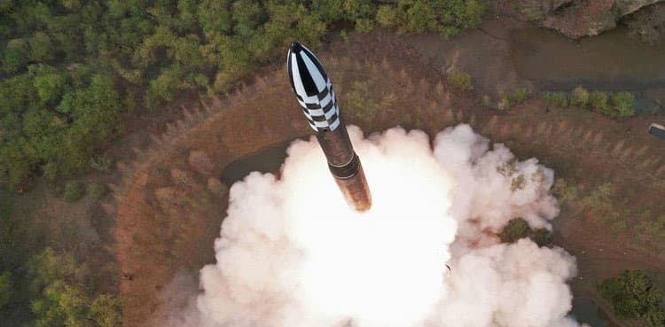 North Korea says conducted new test of solid-fuel ICBM