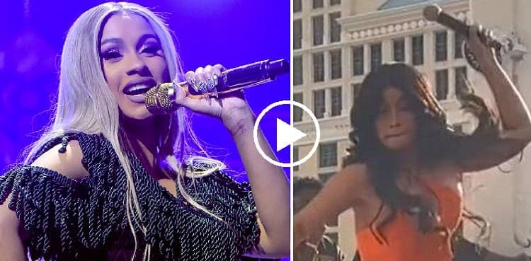 Cardi B throws microphone at a fan; video goes viral!