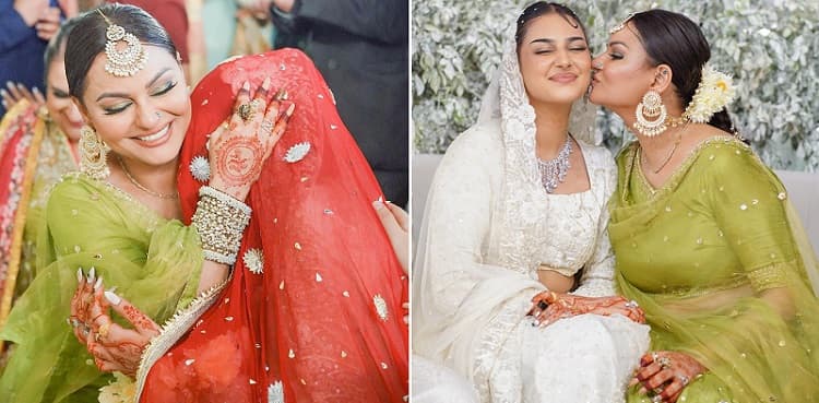 Javeria Abbasi's daughter Anzela ties the knot; pictures, videos go viral