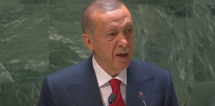 Erdogan voices worries of NATO, Russia clash
