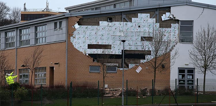 'Hundreds more UK school buildings could be crumbling'