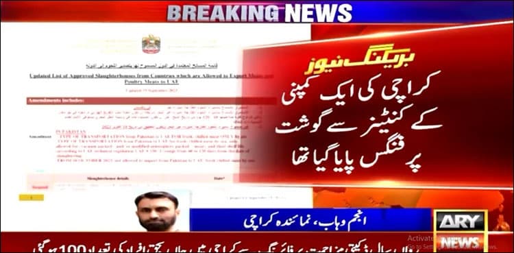UAE bans fresh meat imports from Pakistan via sea route