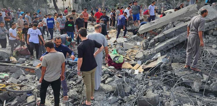 Hamas says 18 dead in Gaza aid airdrop tragedy