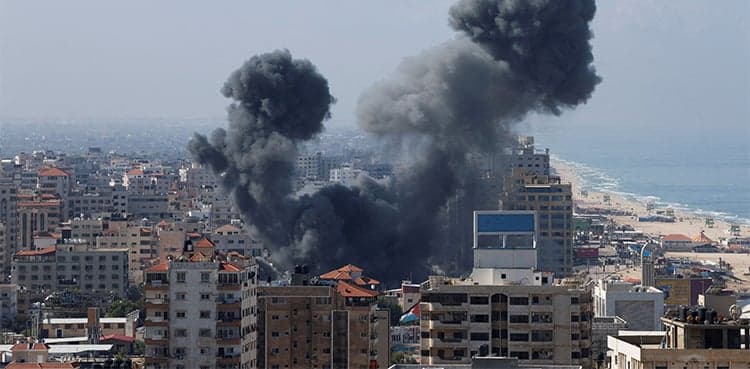 UN chief says 'deeply distressed' by Israeli siege of Gaza