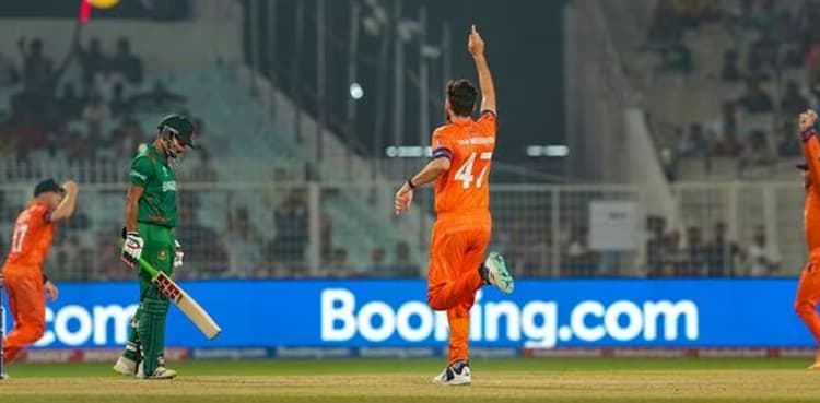 Netherlands stun Bangladesh with 87-run victory