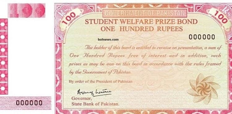 Rs100 prize bond draw announced; Check here