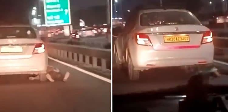Video: Taxi driver dragged to death under own car during robbery bid