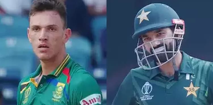 Mohammad Rizwan's gesture towards Marco Jansen after heated argument goes viral