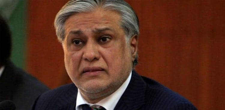 Ban on PTI will be finalise after consultation with allies: Ishaq Dar