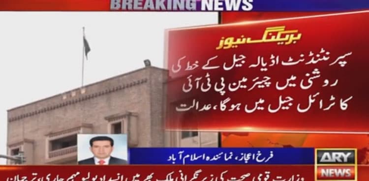 Cipher case: PTI's chairman's trial to be conducted in jail, rules court