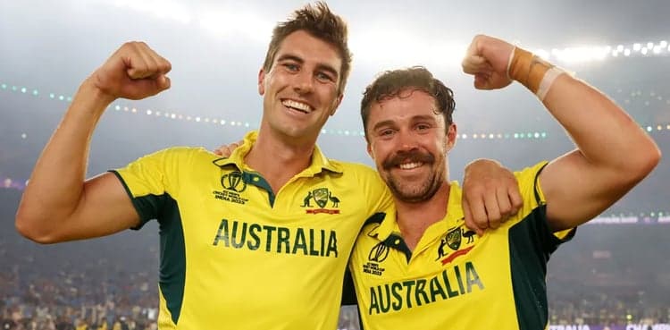 Pat Cummins, Travis Head lauded over World Cup 2023 final heroics