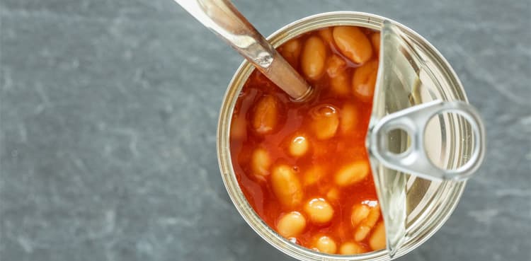 Baked beans recalled over concerns the tins may contain rubber balls