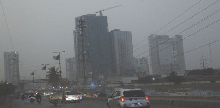 Karachi becomes second most polluted city worldwide