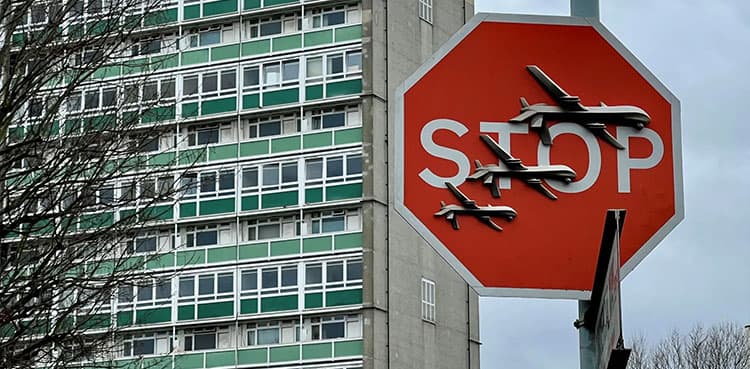 London police arrest second man after Banksy artwork removed