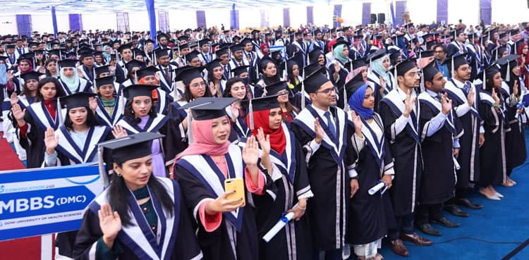 2192 awarded degrees at 13th DUHS Convocation 2023