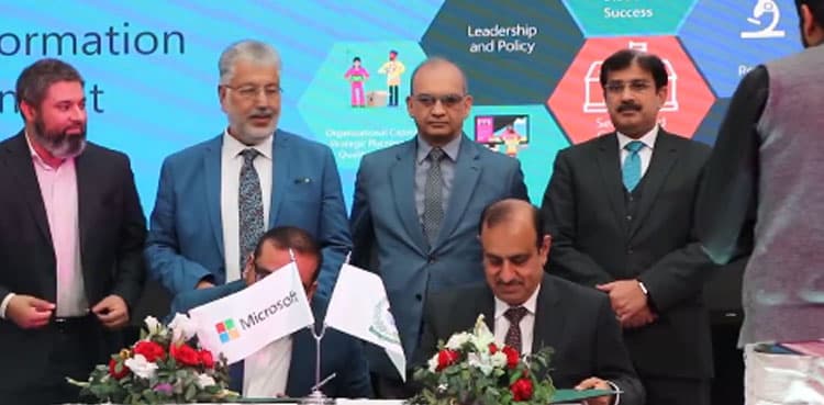 HEC, Microsoft signs ETA to modernize tech education in country