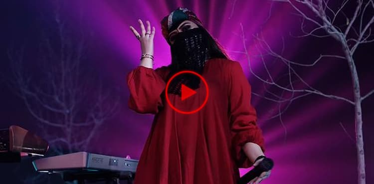 Eva B encounters a strange situation while traveling; shares video