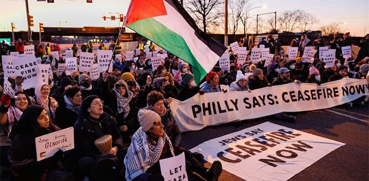 US Jewish group demands Gaza ceasefire