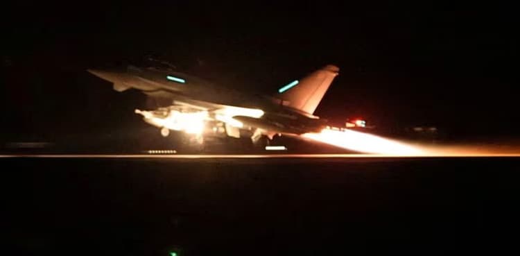 US, Britain carry out strikes against Houthis in Yemen, officials say