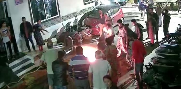 Man sets self on fire over wife’s ‘fifth marriage’