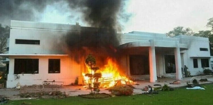 PTI founder's interim bail extended in Jinnah House attack case