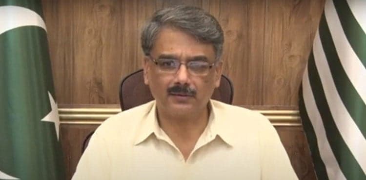 AJK PM Anwarul Haq visits LoC