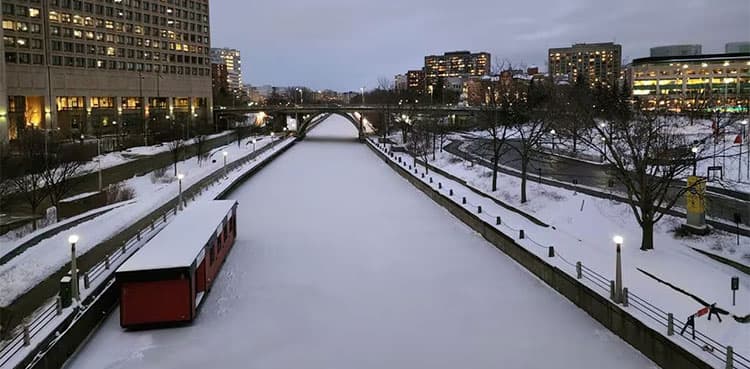 World's largest natural ice rink reopens in Canada