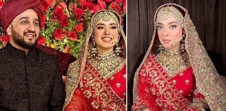 Arisha Razi dances to Bollywood hits on her wedding: Watch