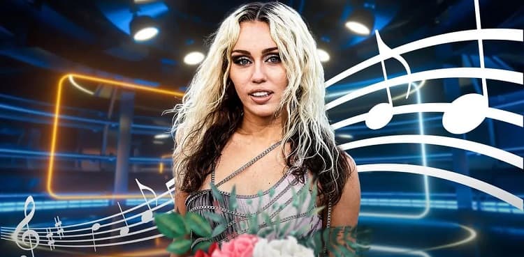 Miley Cyrus topped the IFPI chart with latest hit 'Flowers'