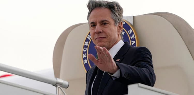 Blinken lands in Saudi for Gaza talks ahead of Israel visit
