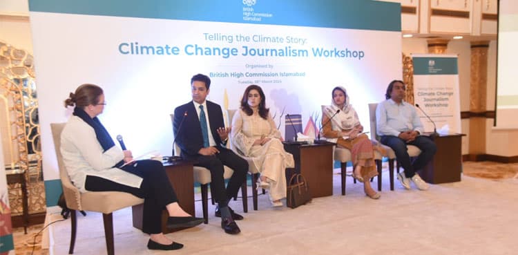 British High Commission train 100 journalists on climate journalism
