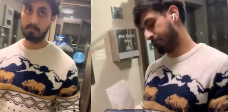Watch: Man hurls racial abuses at pizza delivery agent in Canada