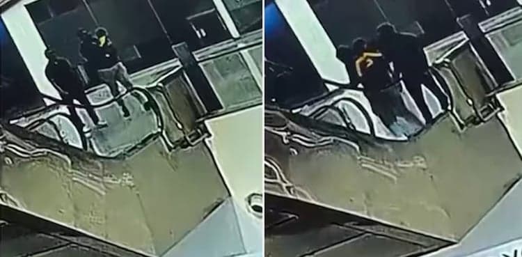 CCTV: Child dies after slipping out of father's hands from third floor