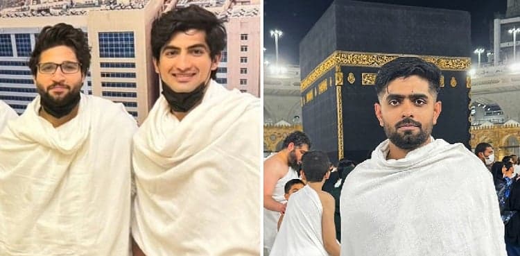 Babar Azam performs Umrah with Imam-ul-Haq, Naseem Shah