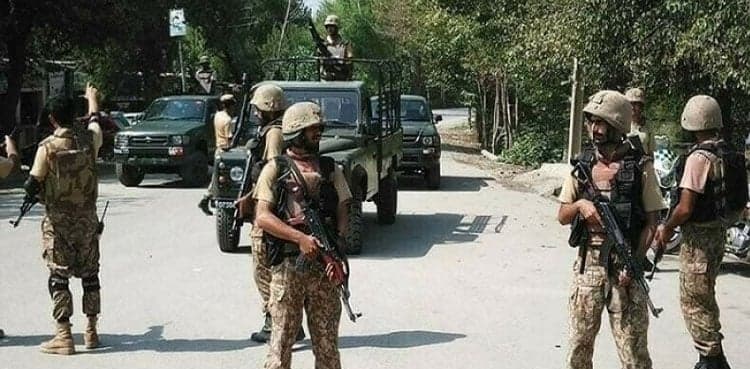 Security forces kill 17 khawarij in follow-up operation at Pak-Afghan border