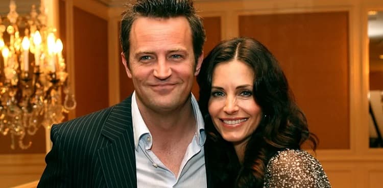 Courteney Cox says Matthew Perry visits her after death