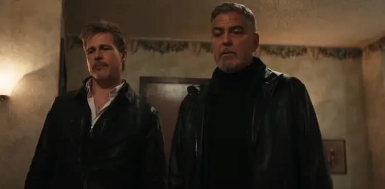Brad Pitt, George Clooney reunite onscreen in Wolfs