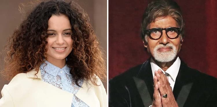 After Sridevi & SRK, Kangana Ranaut compares herself to Amitabh Bachchan