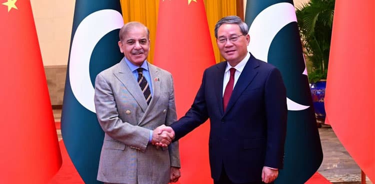 PM Shehbaz, Chinese premier vow to protect CPEC from ‘detractors, adversaries’