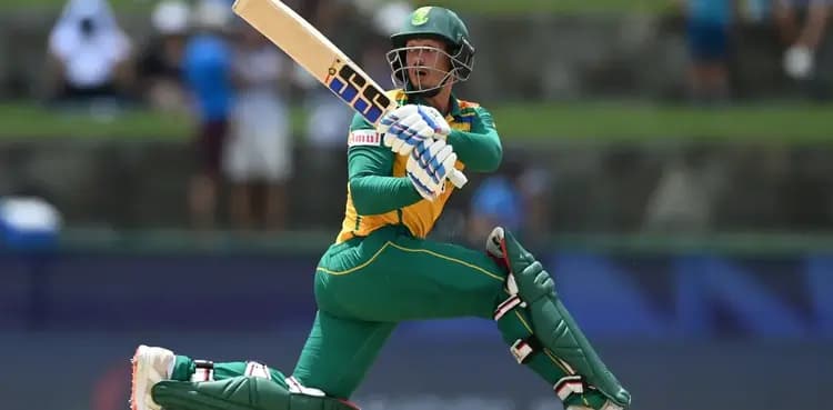 WATCH: Quinton de Kock smashes USA’s Jasdeep Singh for 28 runs in an over