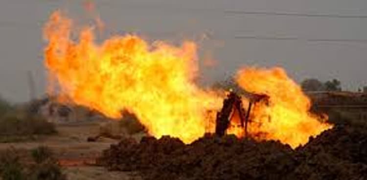 Pipeline supplying gas to Punjab blown up in Lakki Marwat