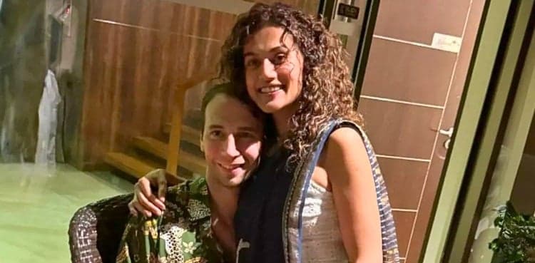 Taapsee Pannu 'forgets' her wedding with Mathias Boe